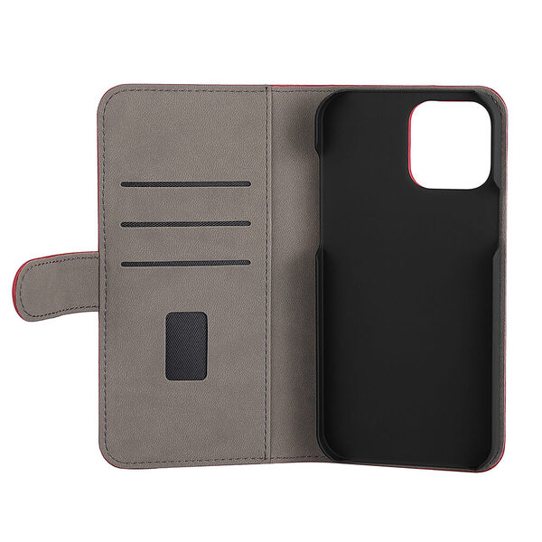 GEAR Wallet, iPhone 13 Pro Max -lompakkokotelo, Punainen