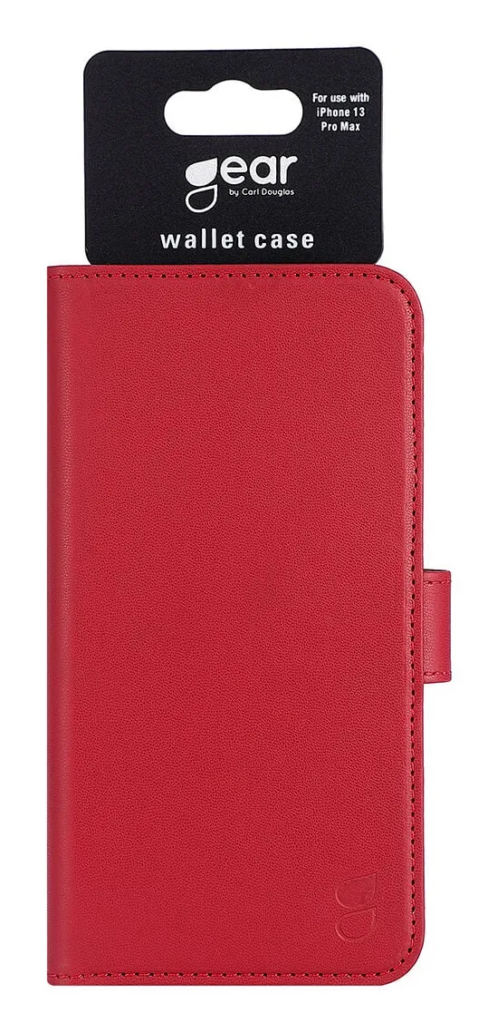 GEAR Wallet, iPhone 13 Pro Max - Wallet Case, Red