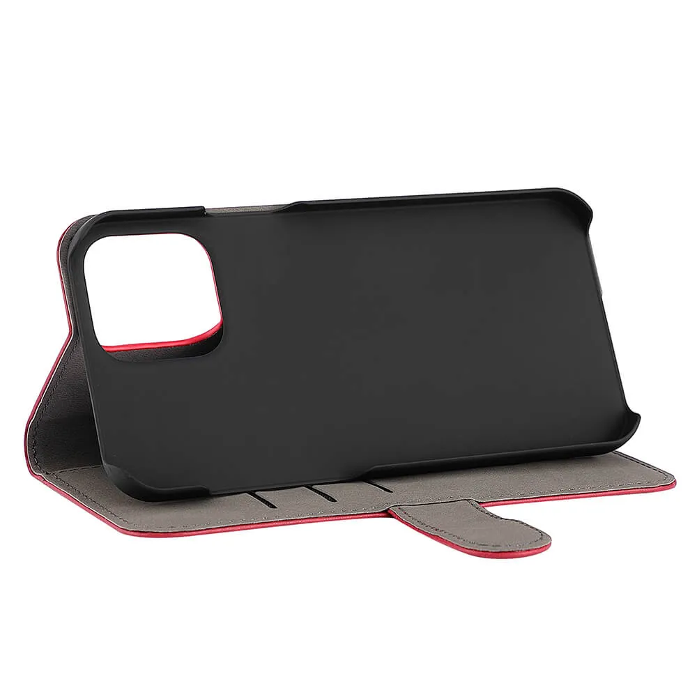 GEAR Wallet, iPhone 13 Pro Max -lompakkokotelo, Punainen