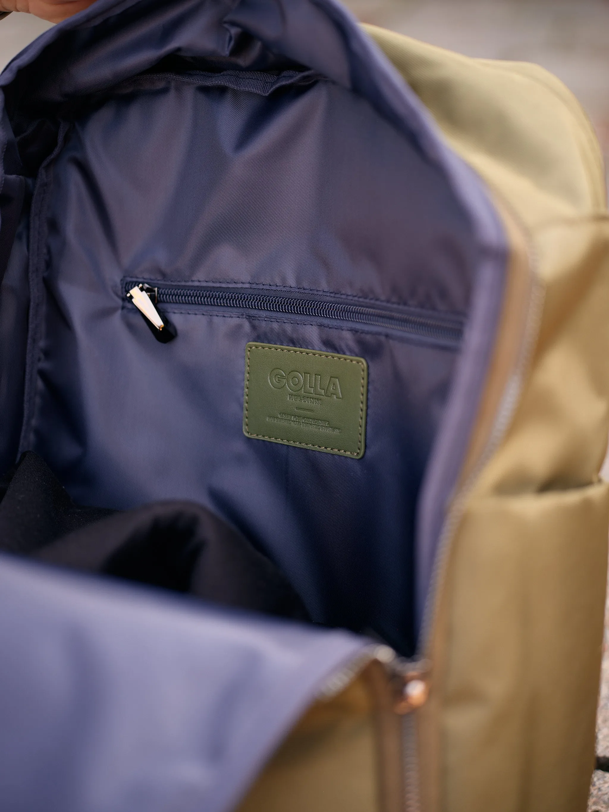 Golla Orion - datorryggs&auml;ck, gr&ouml;n, 15.6"