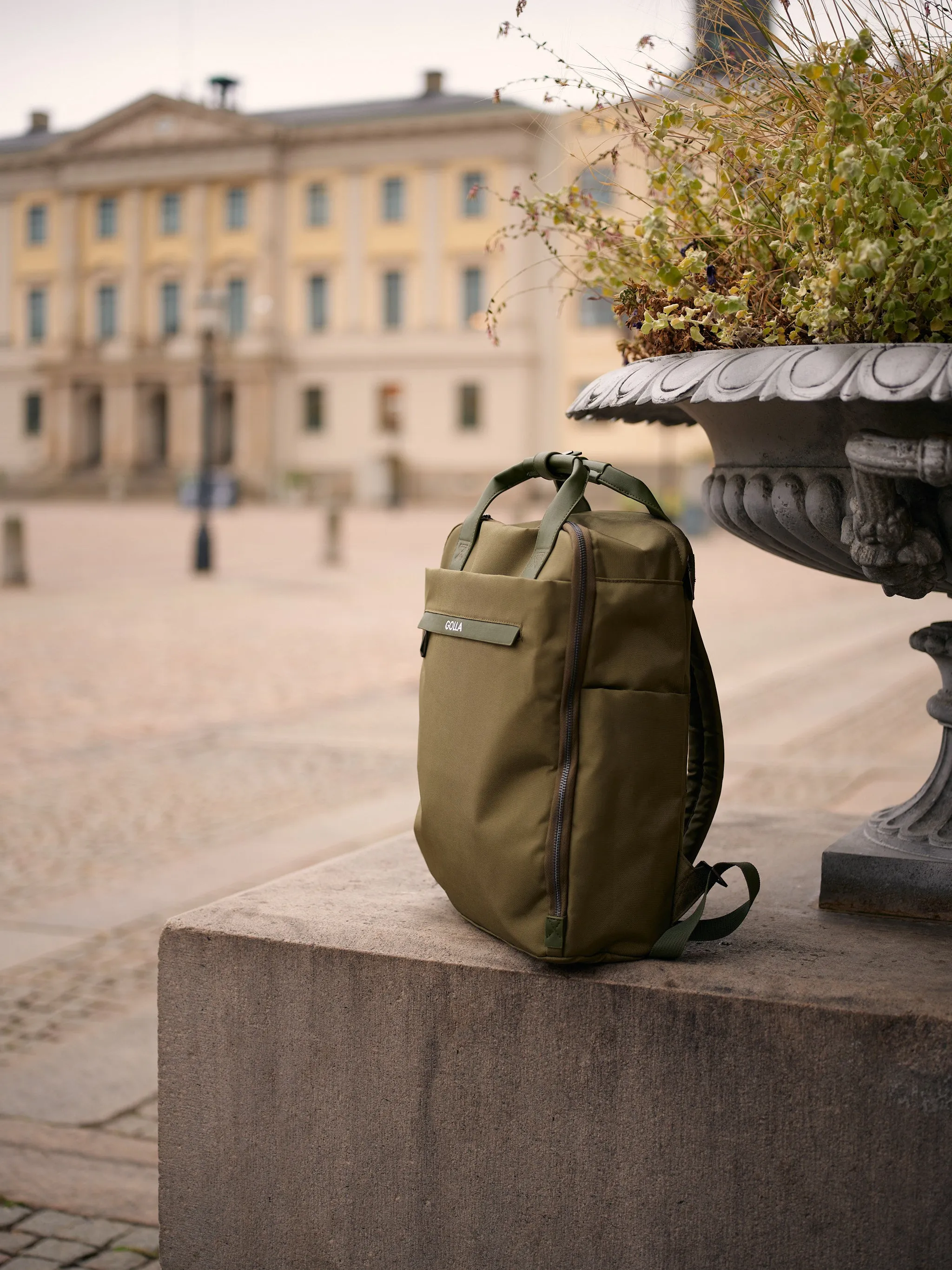 Golla Orion - computer backpack, green, 15.6"
