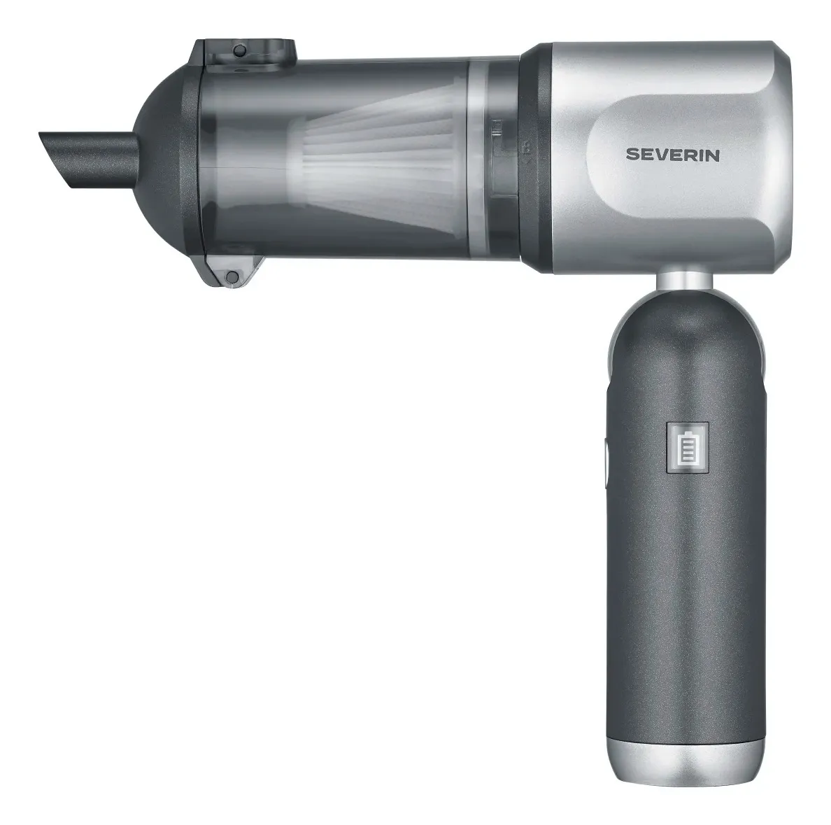 SEVERIN HV7137 S-Power DuoBoost Handheld vacuum cleaner, Grey