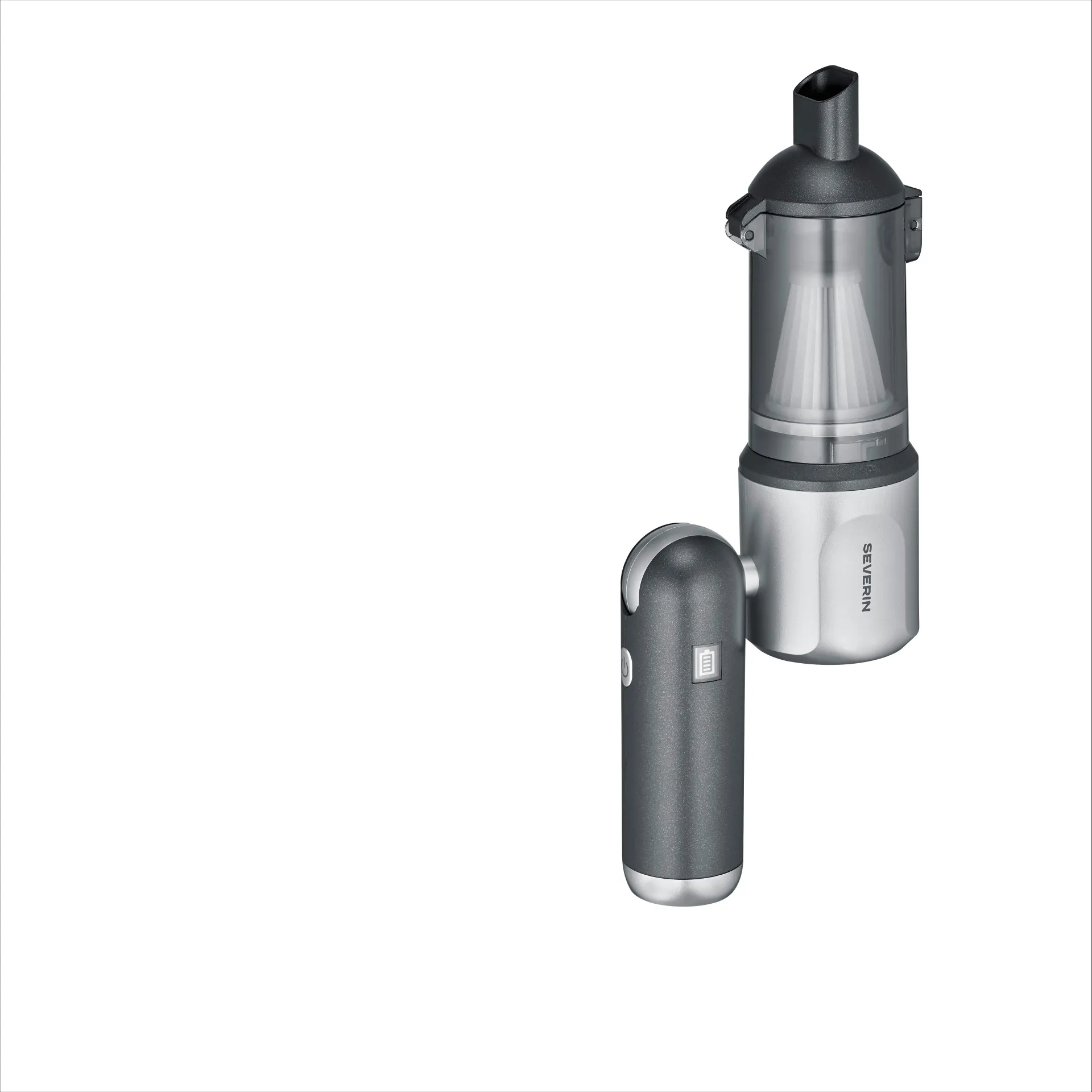 SEVERIN HV7137 S-Power DuoBoost Handheld vacuum cleaner, Grey