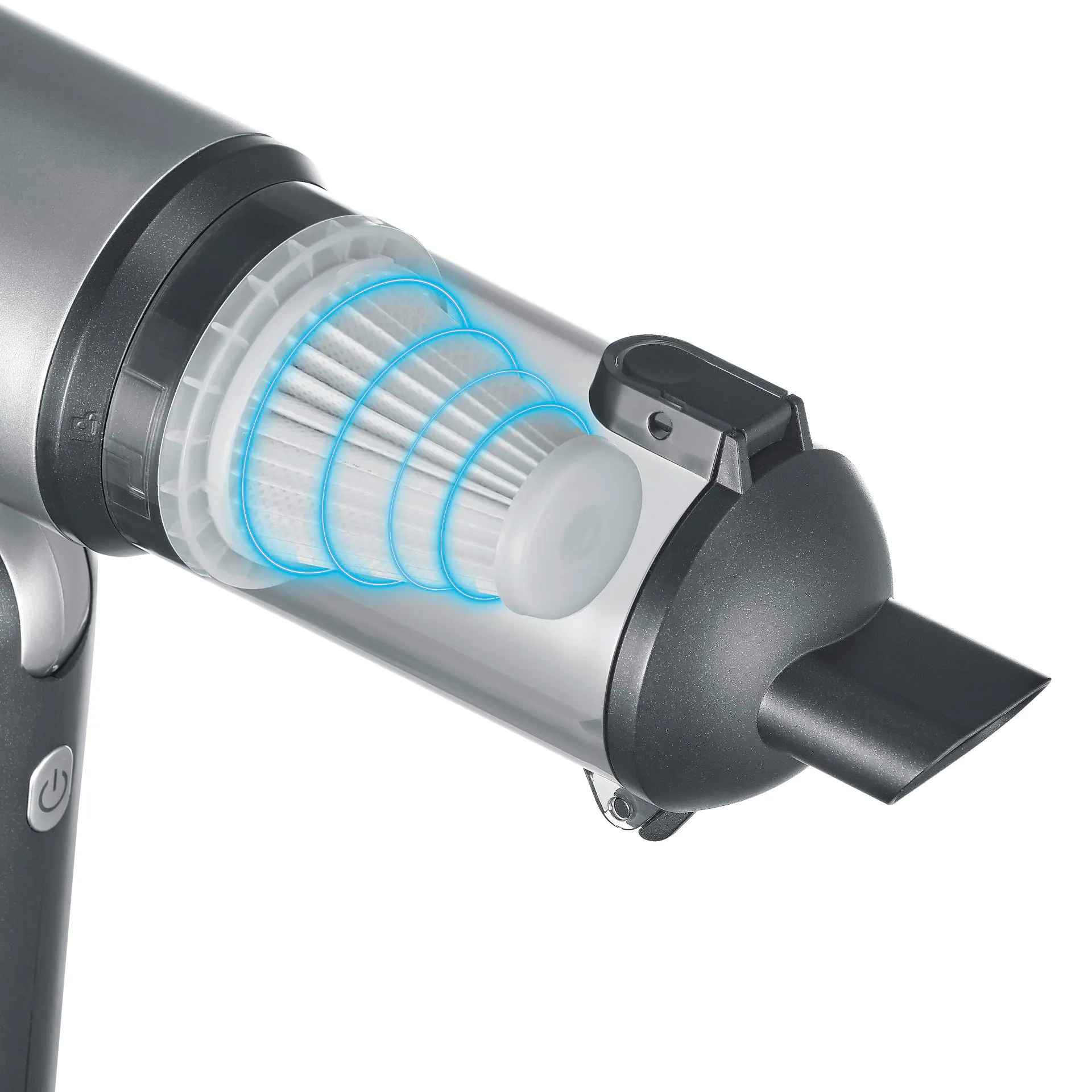 SEVERIN HV7137 S-Power DuoBoost Handheld vacuum cleaner, Grey