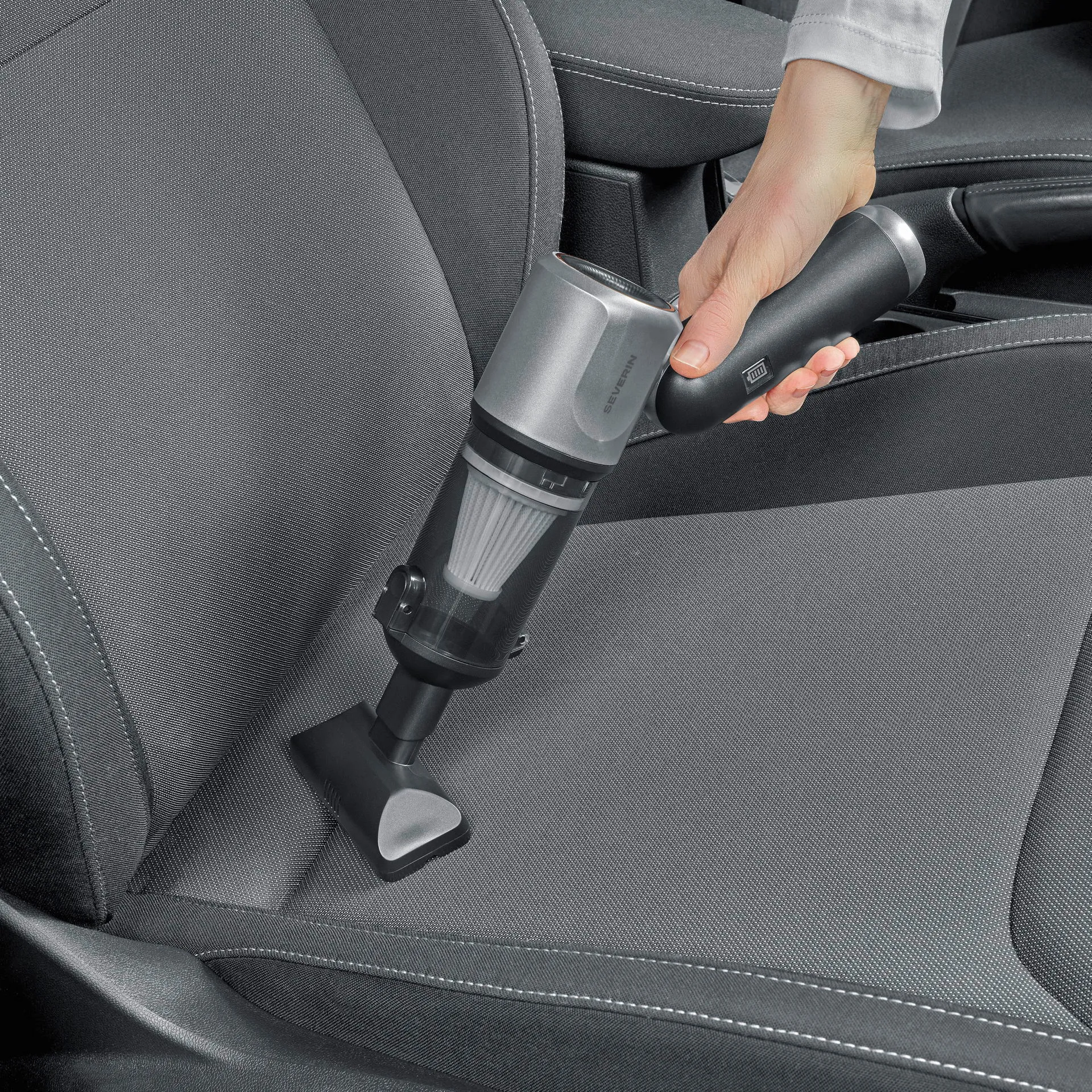 SEVERIN HV7137 S-Power DuoBoost Handheld vacuum cleaner, Grey