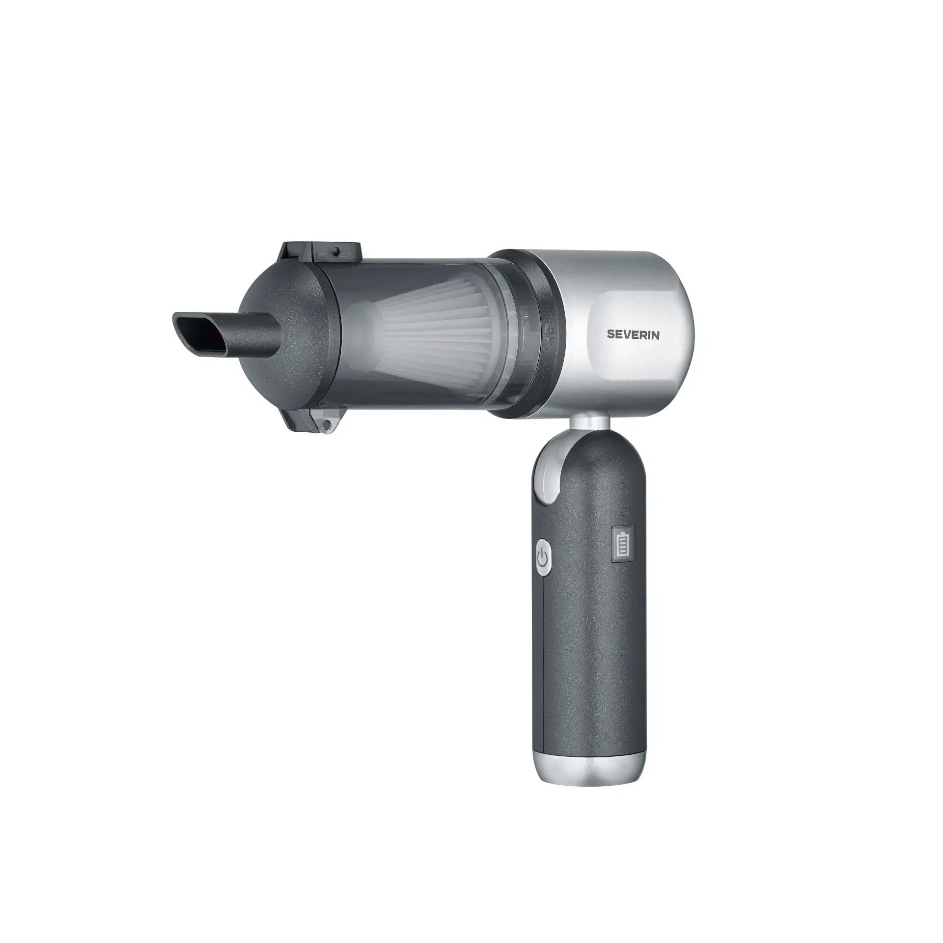 SEVERIN HV7137 S-Power DuoBoost Handheld vacuum cleaner, Grey