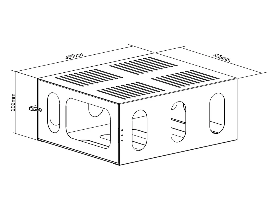 M Projector Mount HD cage