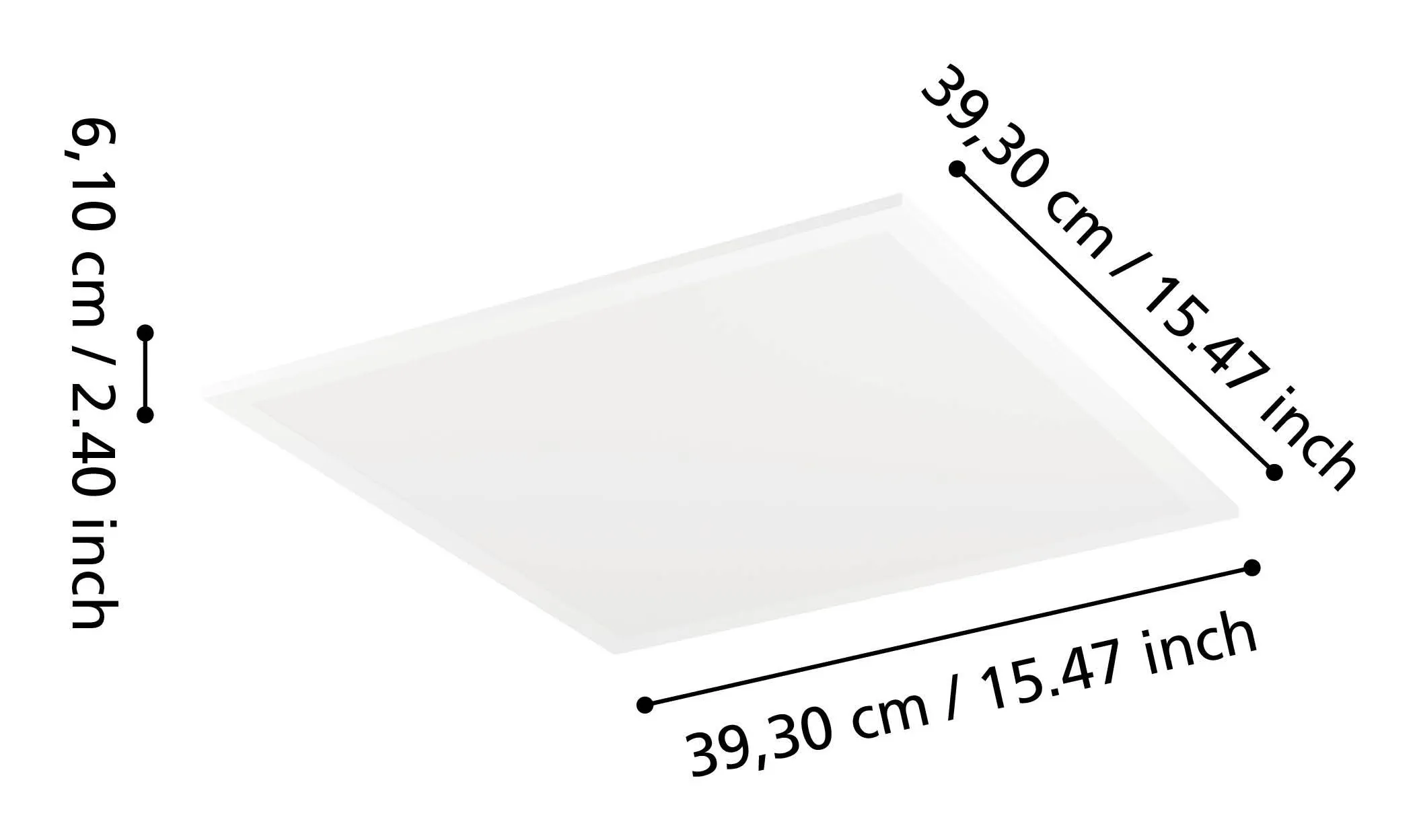 EGLO Moradillo-Z - LED panel, White