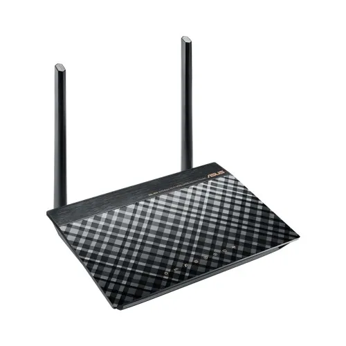 Asus DSL-N16, ADSL/VDSL, PTTP VPN server, PPTP klient, svart