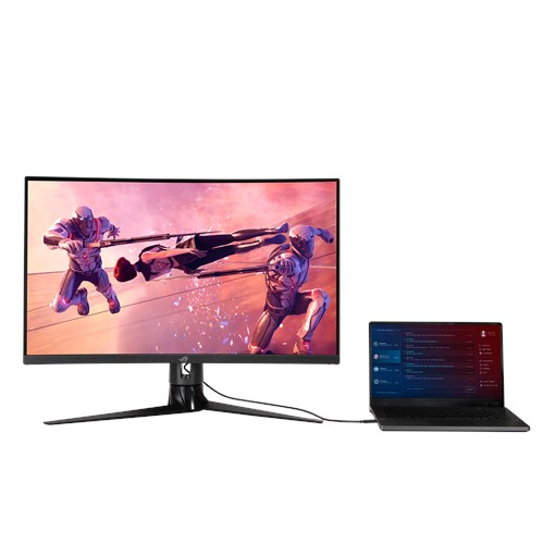 Asus 31.5" ROG Strix XG32VC, QHD, VA -kaareva pelinäyttö