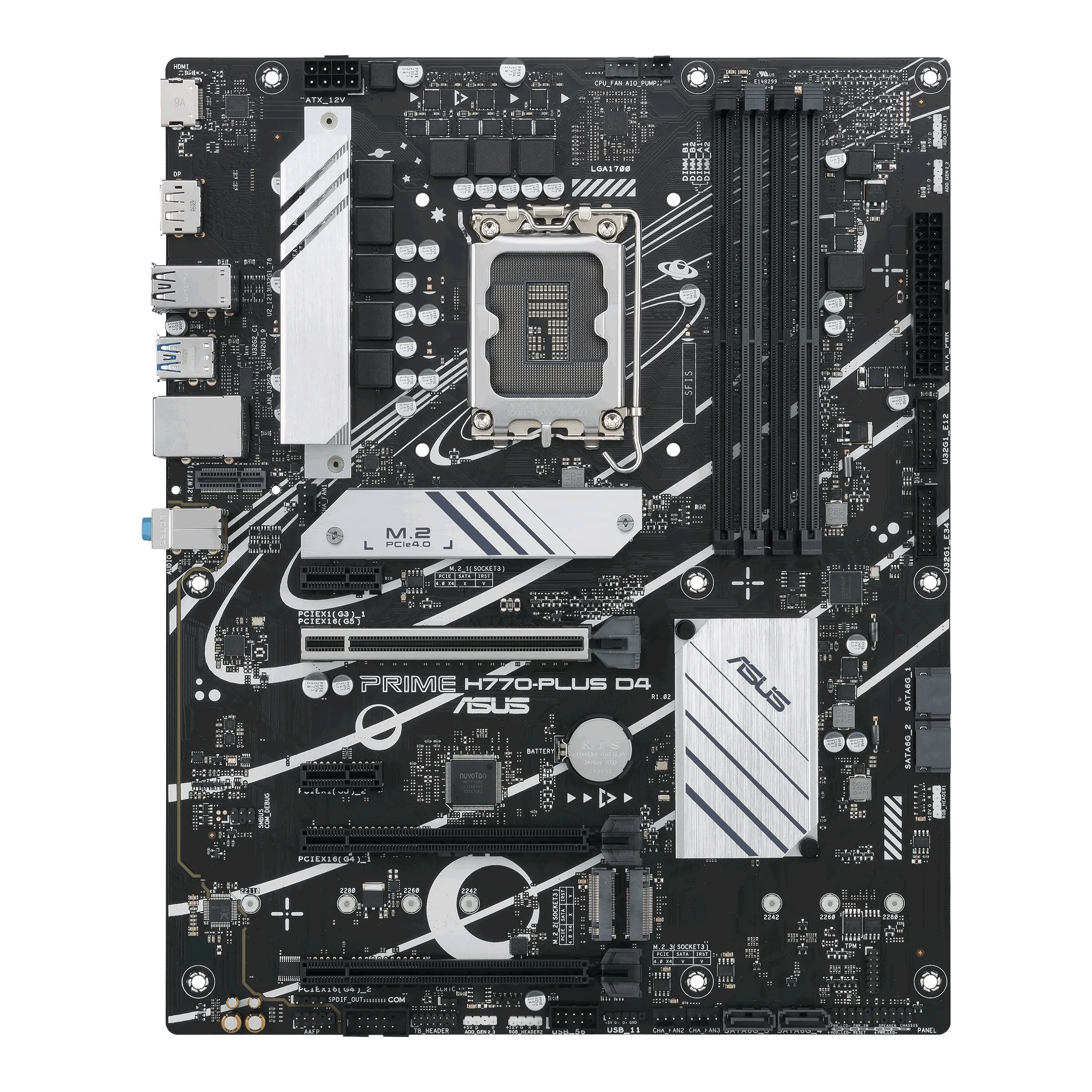 Asus PRIME H770-PLUS D4 ATX - motherboard