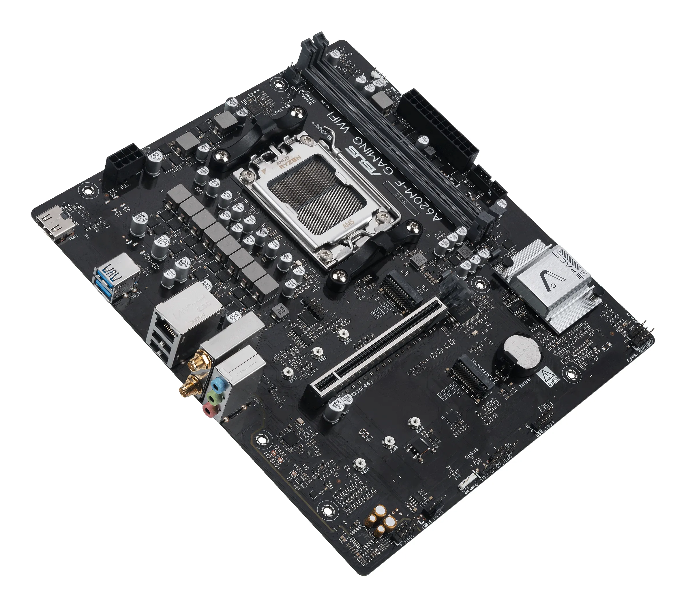 Asus A620M-F Gaming WIFI DDR5 AM5 mATX - motherboard