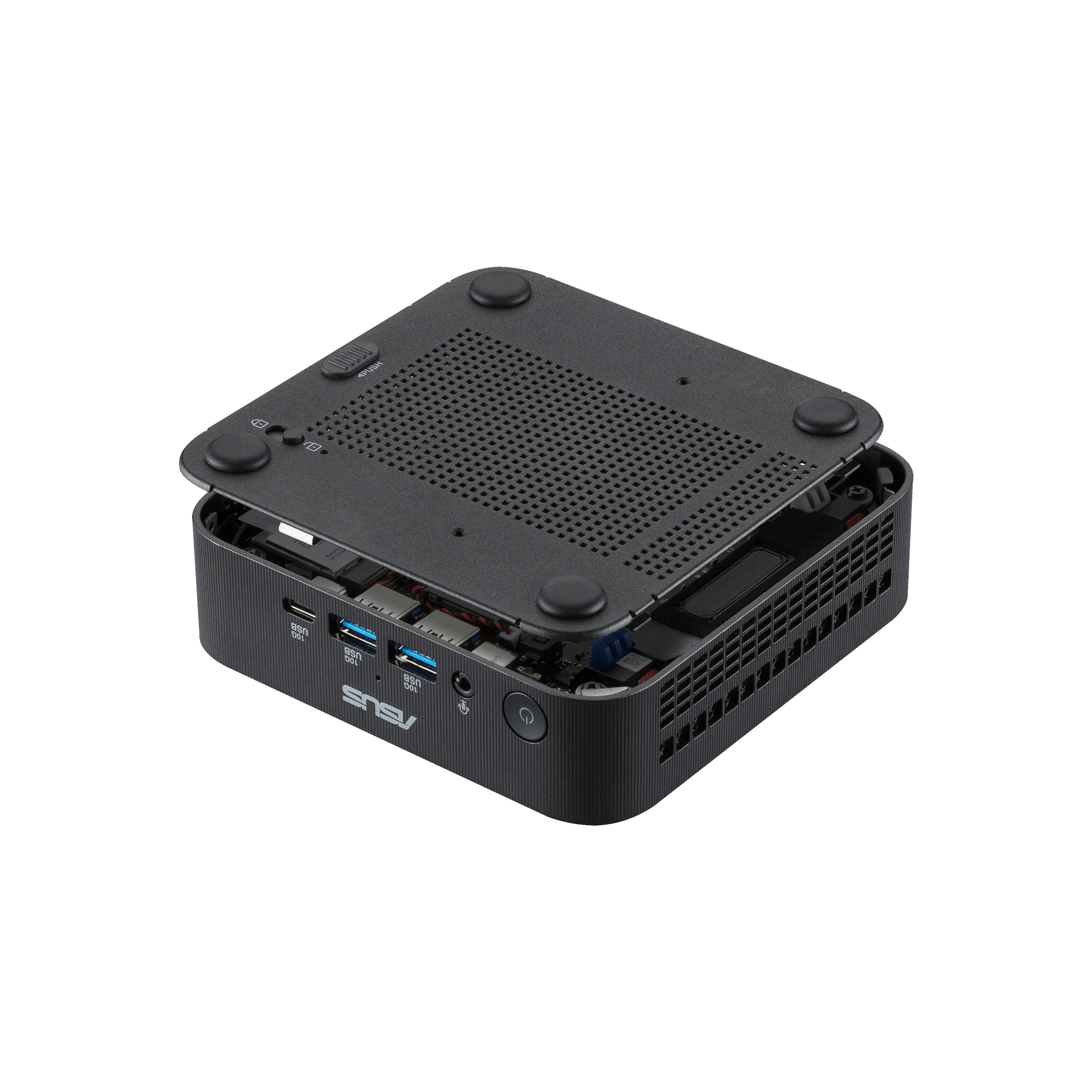 ASUS ExpertCenter PN54-S1 AMD Ryzen 3 210, 8 Gt, 512 Gt, Win 11 Pro -minitietokone, musta