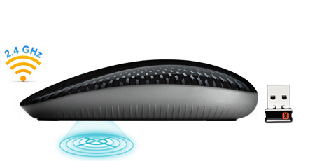 Logitech Touch Mouse T620 Graphite