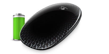 Logitech Touch Mouse T620 Graphite