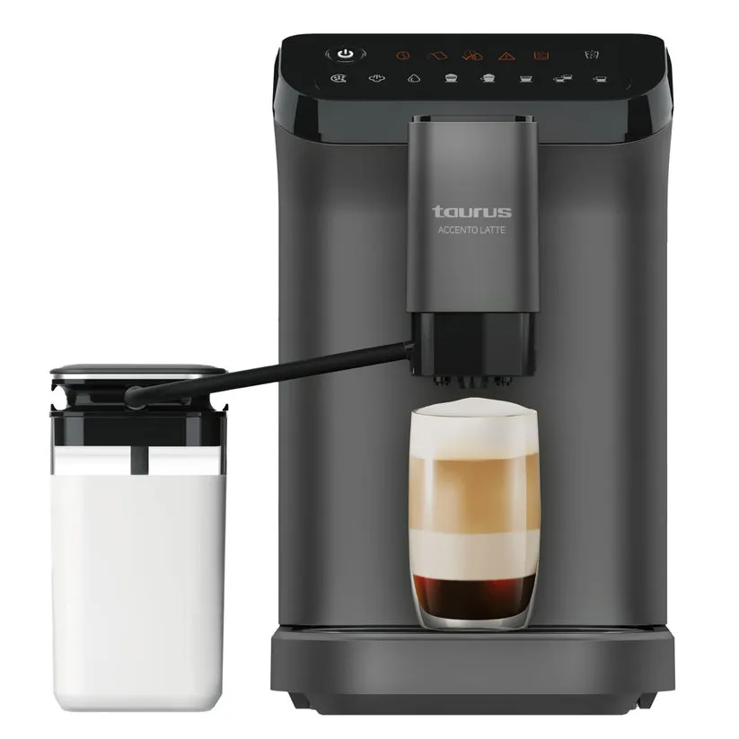 TAURUS Accento Latte helautomatisk espressomaskin, vit