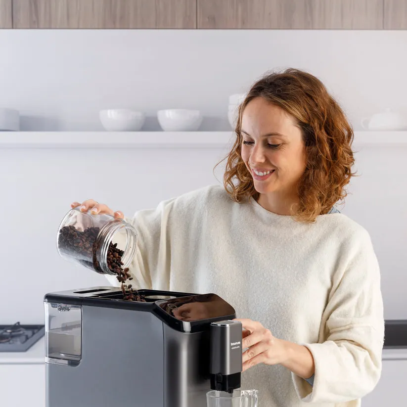 TAURUS Accento Latte helautomatisk espressomaskin, vit