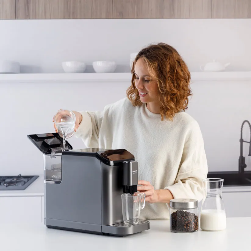 TAURUS Accento Latte helautomatisk espressomaskin, vit