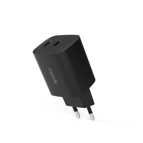Spello ForceBoost GaN 45W Wall Charger SA45 - black