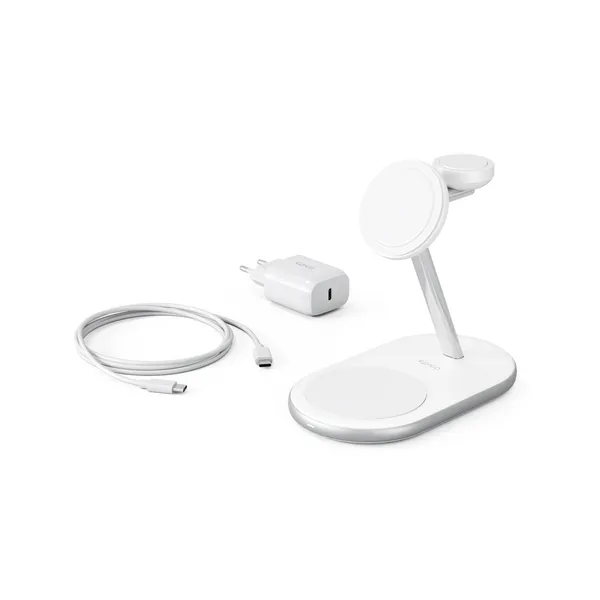 Epico 3in1 MagSafe Charging Stand - white