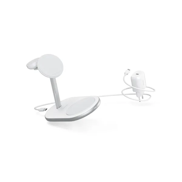 Epico 3in1 MagSafe Charging Stand - white