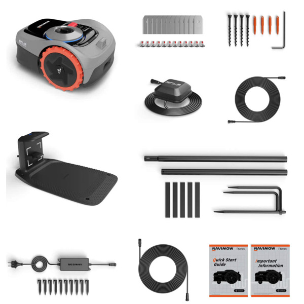 Segway Navimow i105E 500 m2, without borderwire - robotic lawnmover