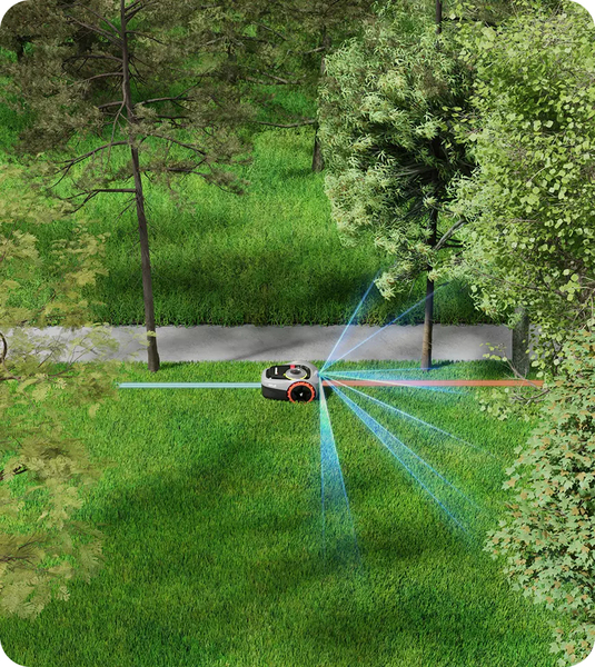 Segway Navimow i105E 500 m2, without borderwire - robotic lawnmover