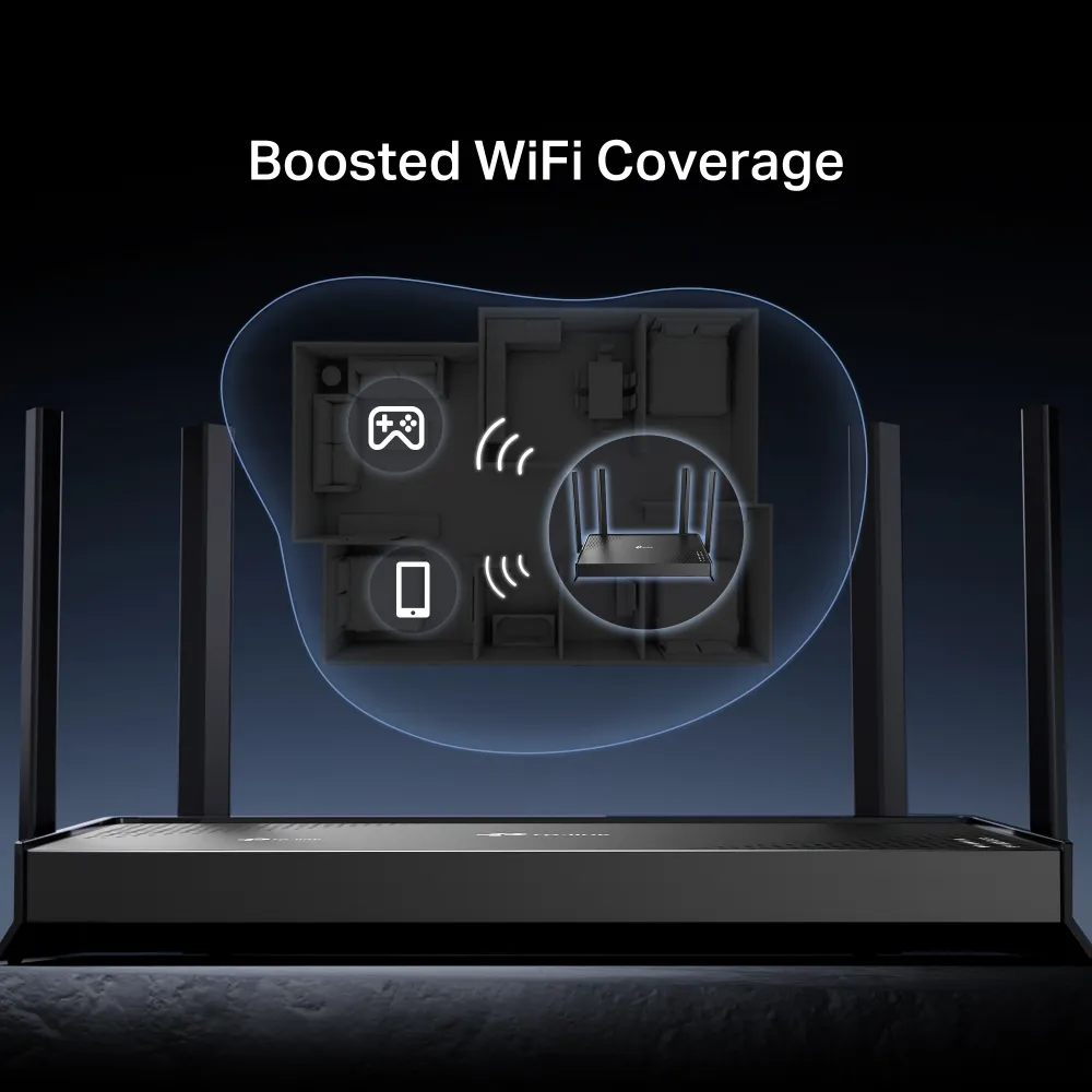 TP-Link Archer BE220 BE3600 Dual-Band Wi-Fi 7 - router