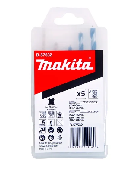 Makita Drill bit 5 Pcs