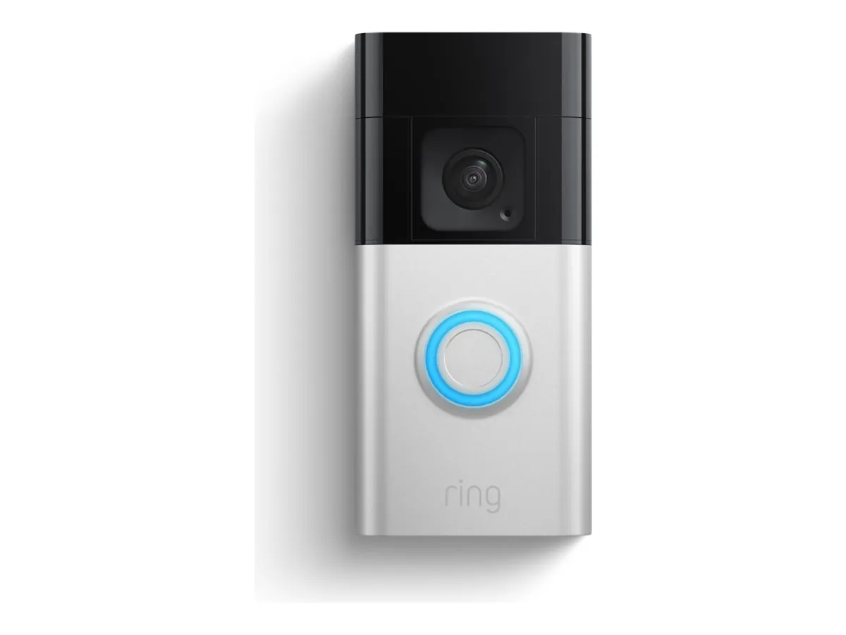 Amazon Ring Video Doorbell 3 Plus -ovikello, hopea/musta