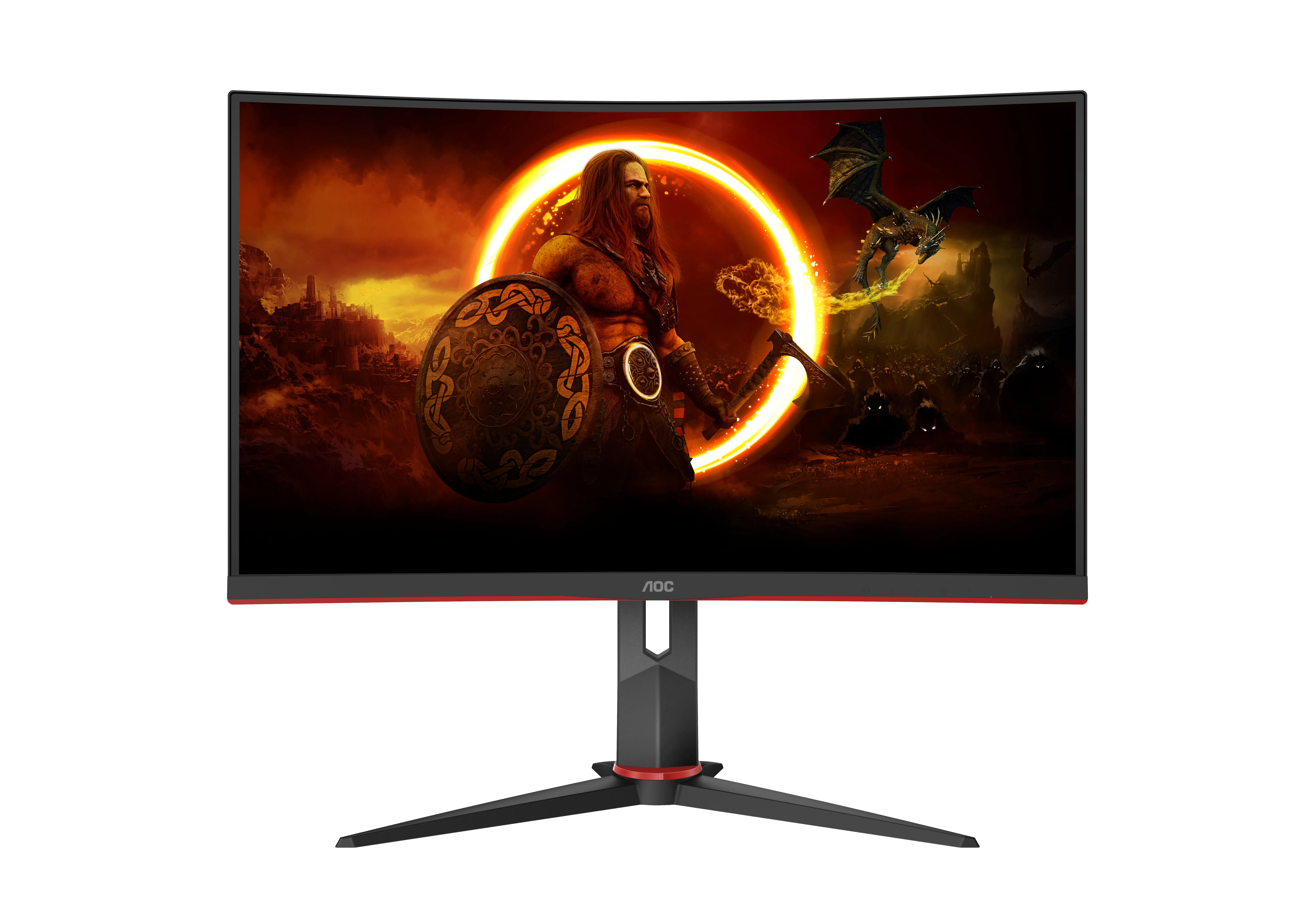 AOC C27G2Z3/BK 27&quot; Full HD, Fast VA - curved gamingsk&auml;rm