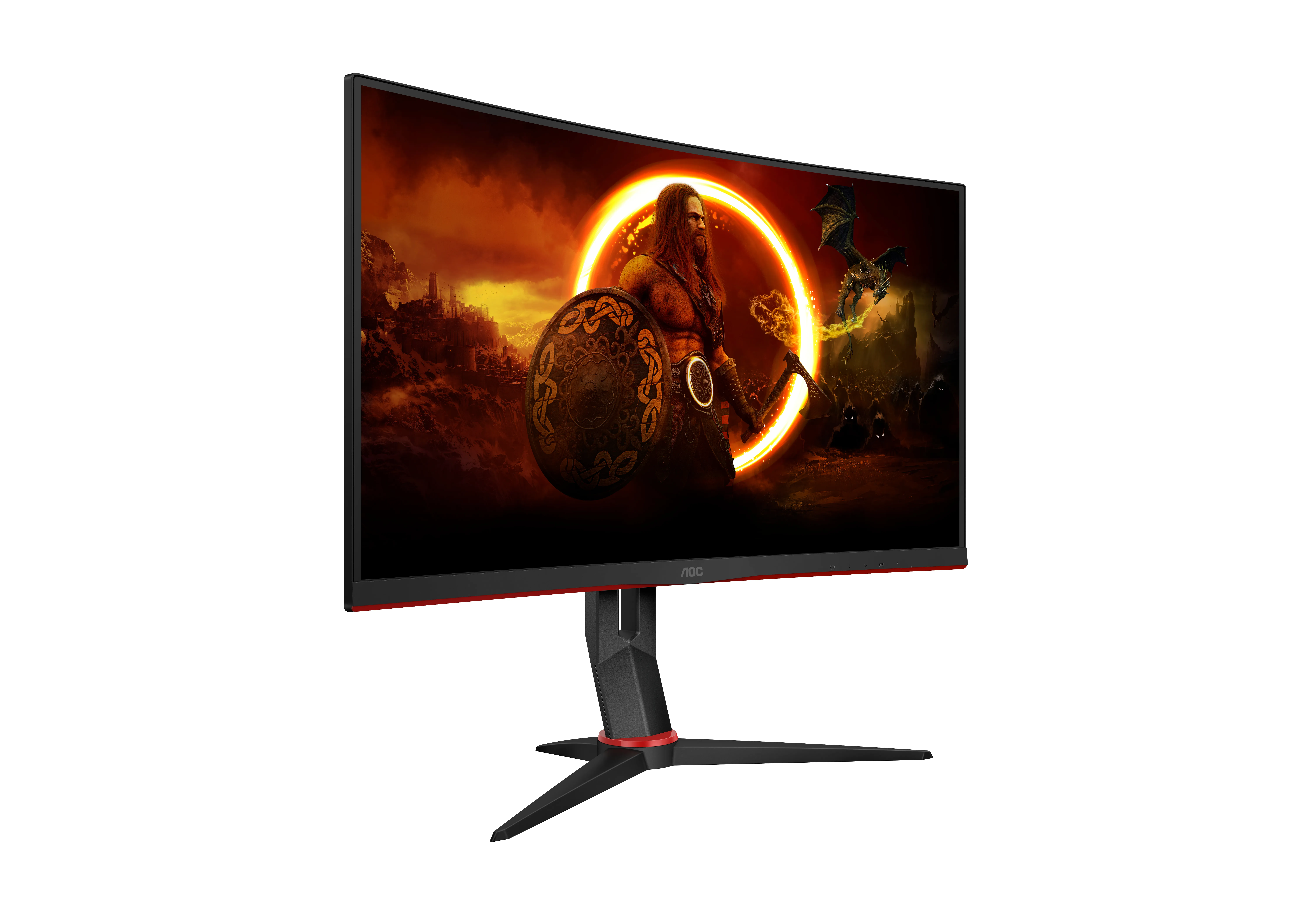 AOC C27G2Z3/BK 27&quot; Full HD, Fast VA - curved gamingsk&auml;rm