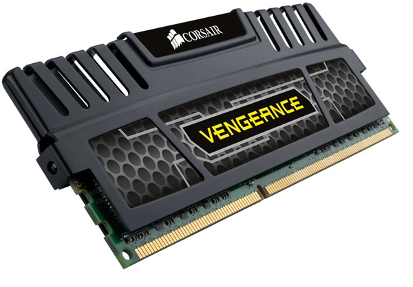 Corsair 8GB (2x4GB) Vengeance, DDR3 1600MHz - Black