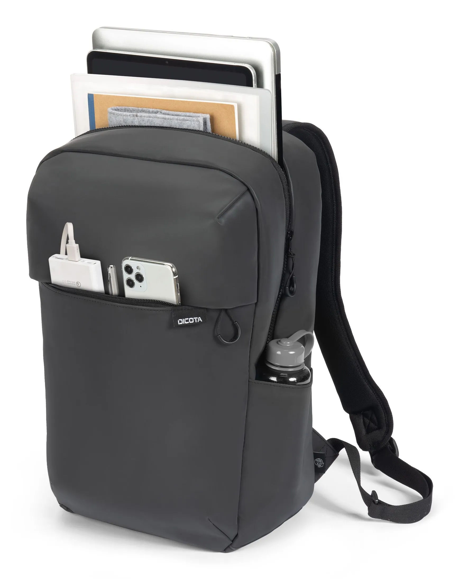 Backpack COMMUTER 13-16'' REFLECTIVE, black