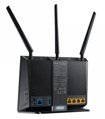 Asus DSL-AC68U Dualband -Wifi-reititin, musta