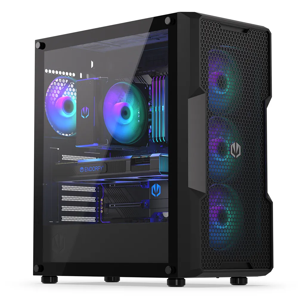 Endorfy Regnum 400 ARGB - Minitower chassi, Svart