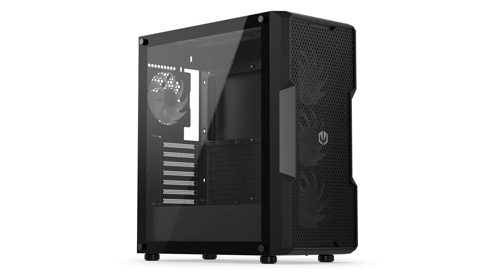 Endorfy Regnum 400 ARGB - Minitower chassi, Svart