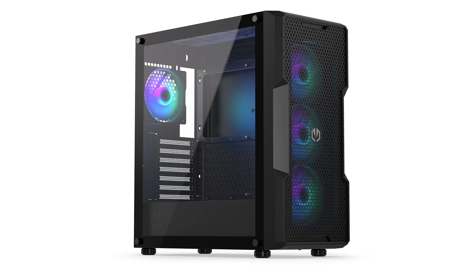 Endorfy Regnum 400 ARGB - Minitower chassi, Svart