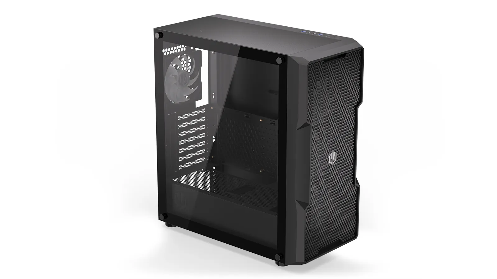 Endorfy Regnum 400 ARGB - Minitower chassi, Svart