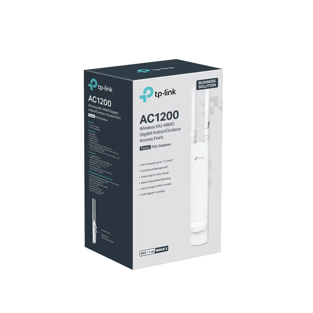 TP-Link WL-AP Access Point Festa F52-Outdoor AC1200