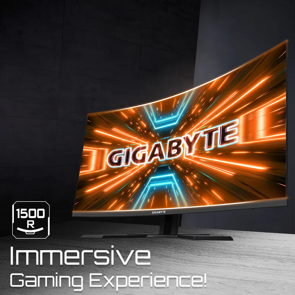 Gigabyte 32" G32QC, QHD, VA - curved gaming monitor