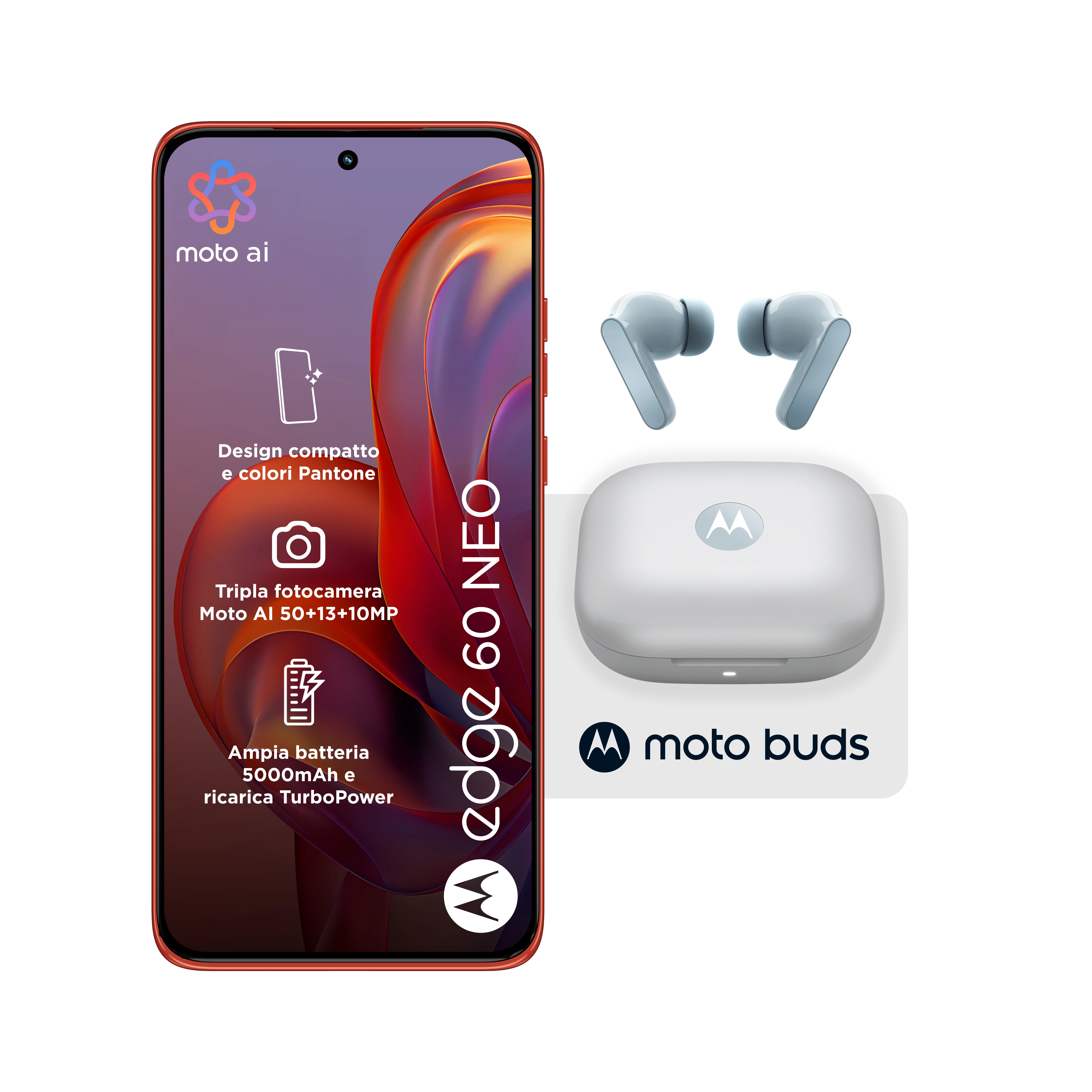 Motorola Edge 60 Neo 8/256 GB, r&ouml;d