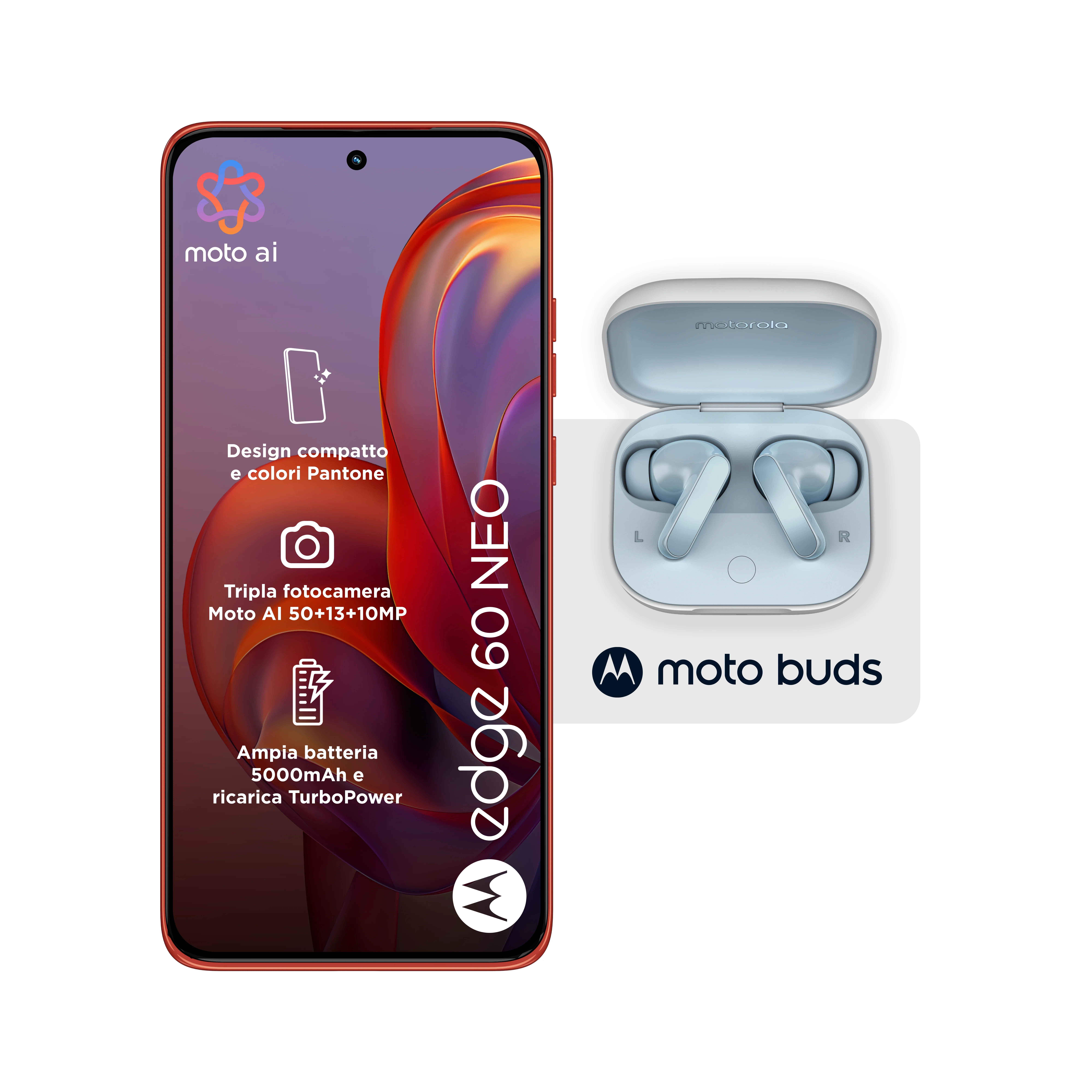 Motorola Edge 60 Neo 8/256 GB, r&ouml;d