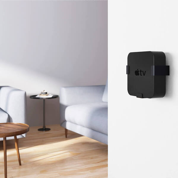 HAMA Holder Apple TV HD 4K 1st/2nd/3rd/4th Gen. Black