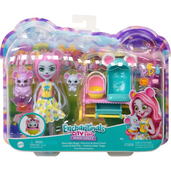 Mattel Enchantimals City Tailes Happy B. HKR57