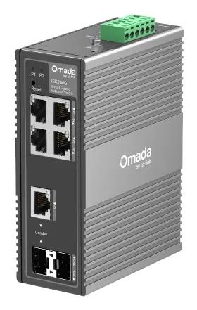 TP-Link Omada 6-Port Gigabit Industrial -kytkin