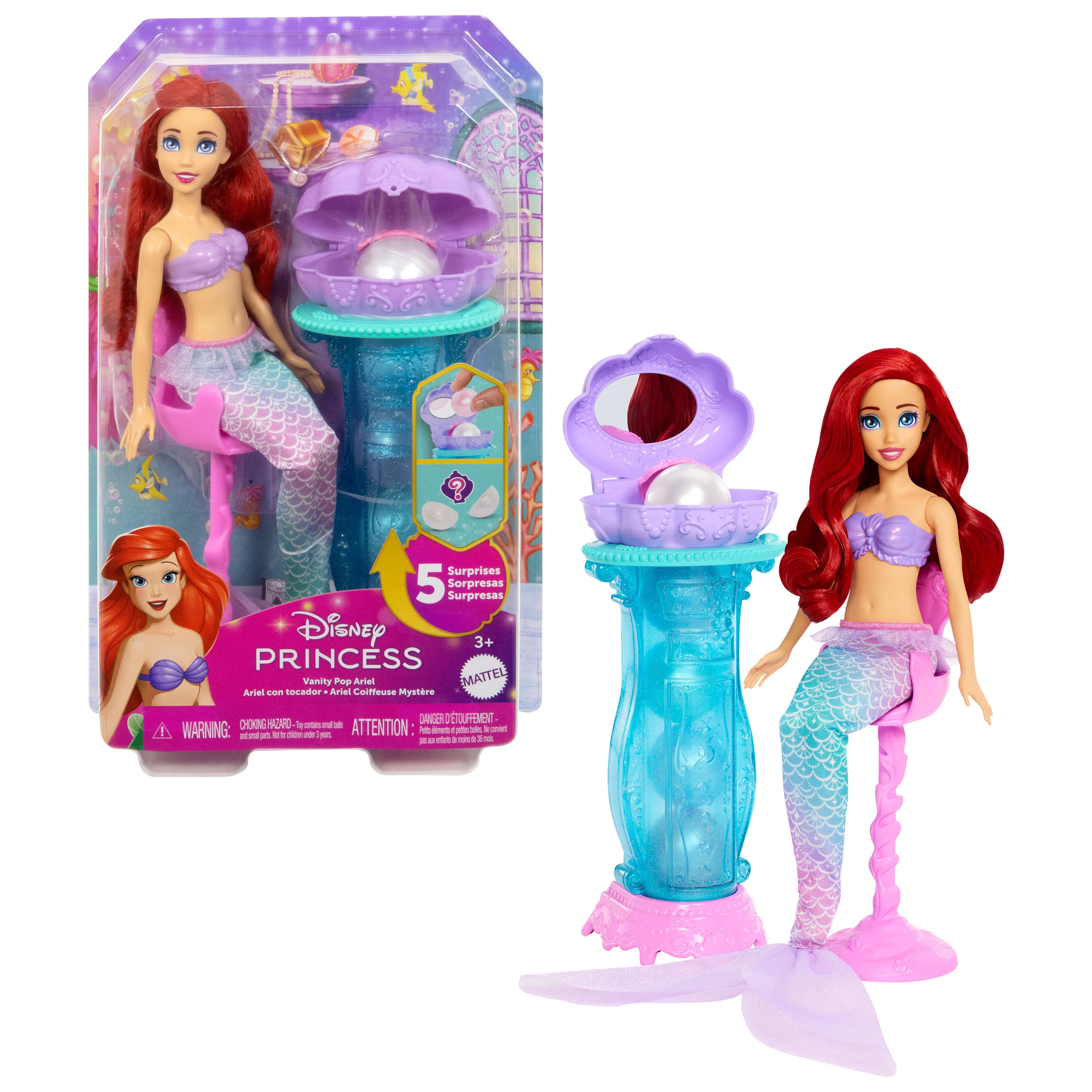 Mattel Disney Princess Mermaid Surprise Doll