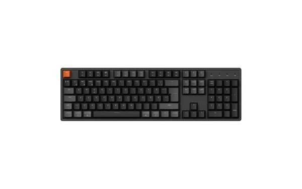 Keychron K10 Version 2 QMK/VIA Wireless Mechanical Gaming Keyboard, Keychron Super Red, Black