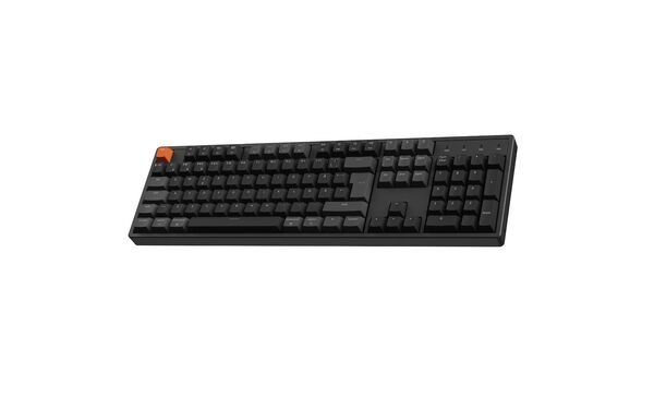 Keychron K10 Version 2 QMK/VIA Wireless Mechanical Gaming Keyboard, Keychron Super Red, Black