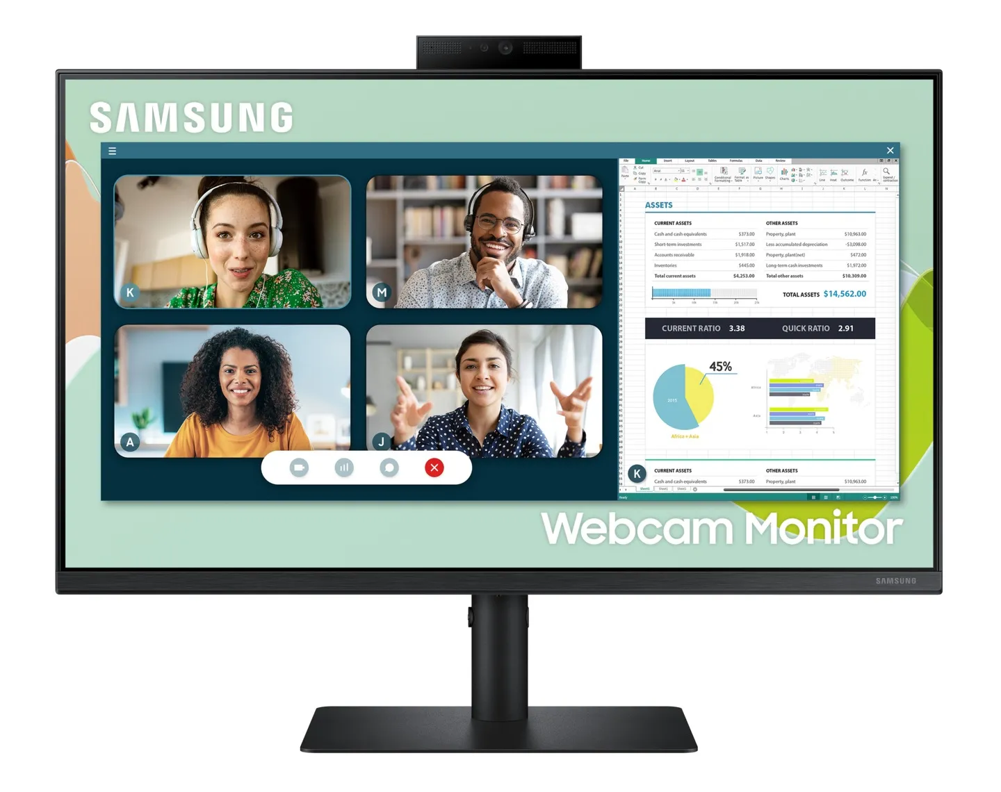 Samsung 24&quot; S24A400, Full HD, IPS - monitor